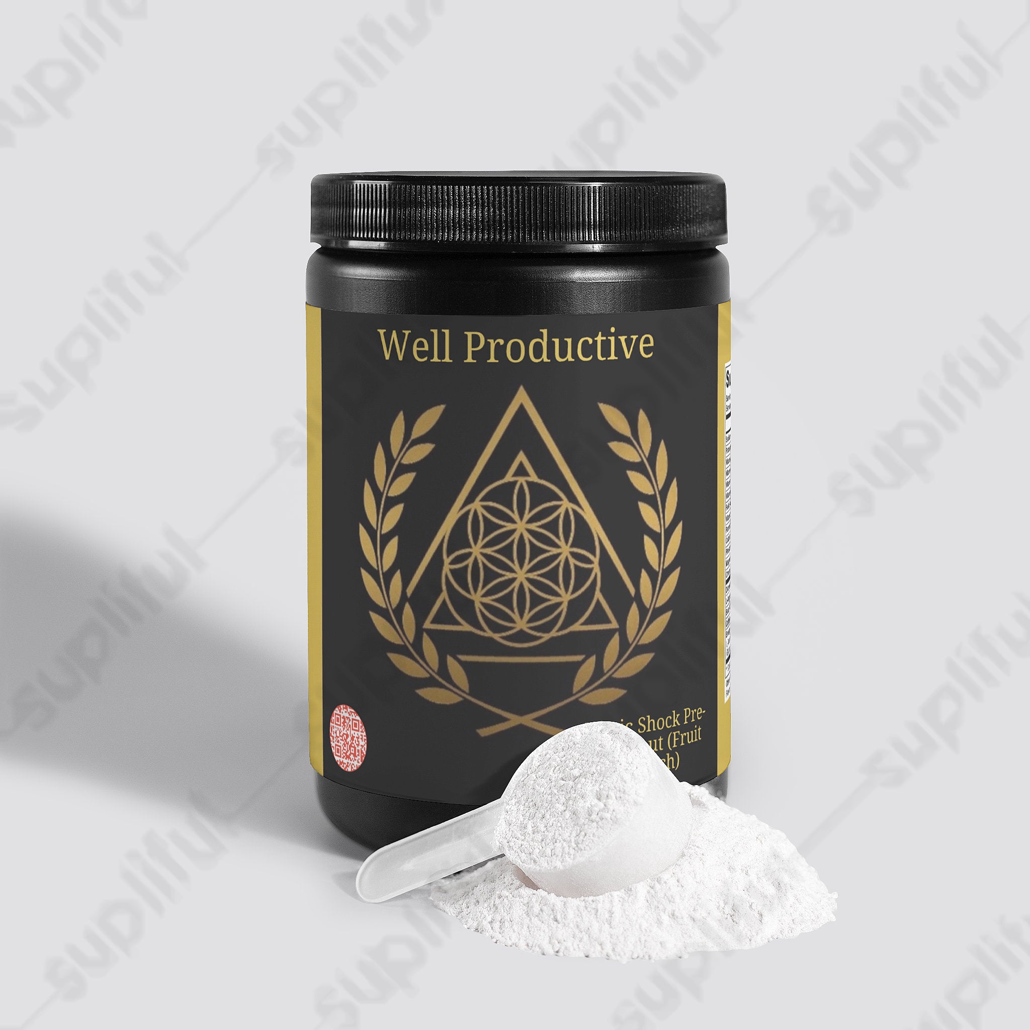 Nitric Shock Pre-Workout Powder (Fruit Punch)