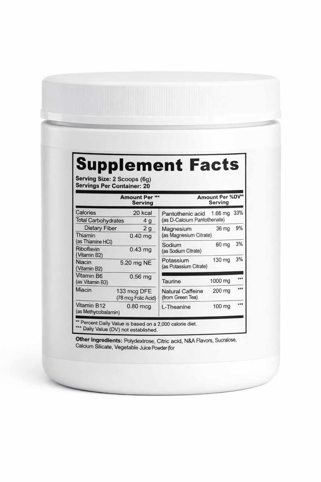 Energy Powder (Fruit Punch)