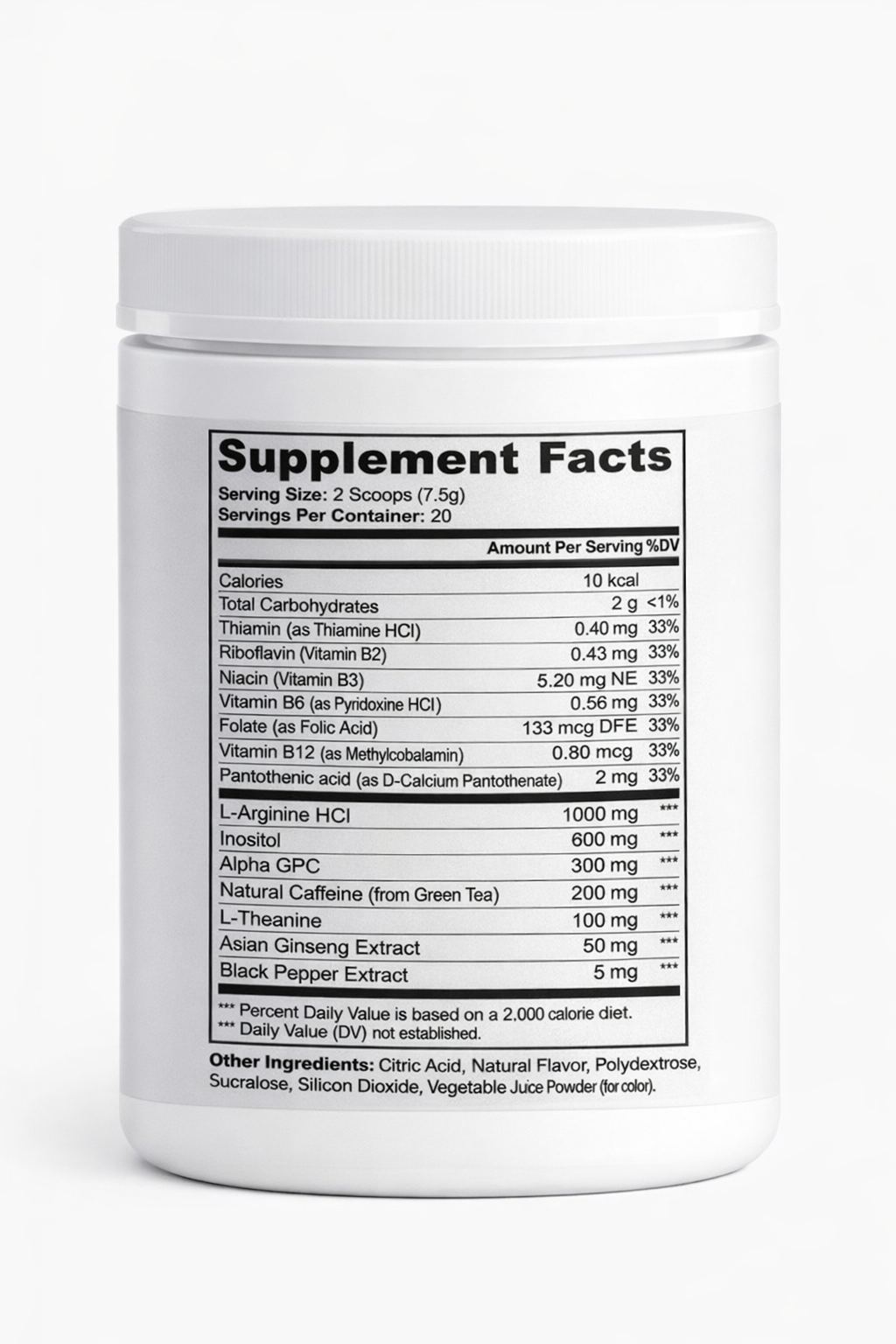 Focus Powder (Sour Grape)