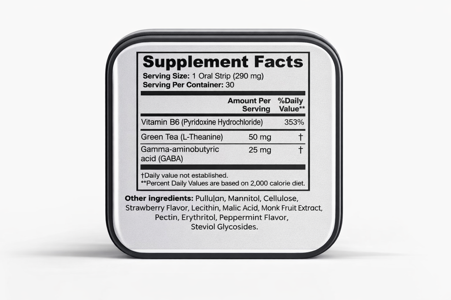 Cognitive Relax Strips