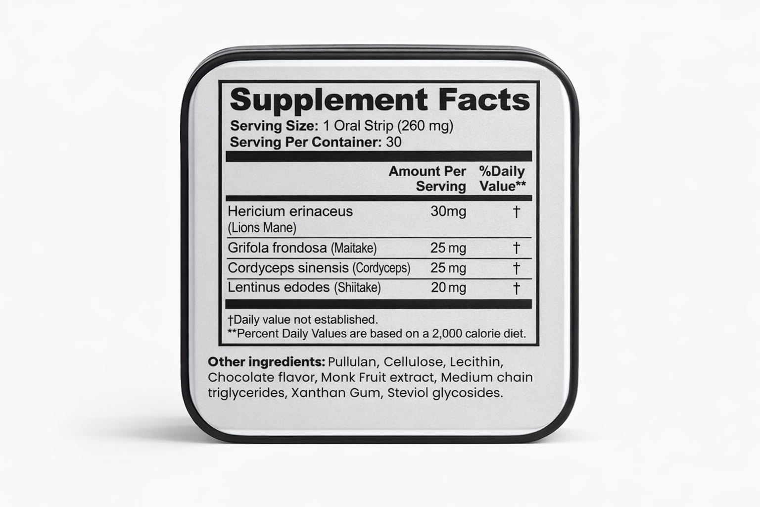 Mushroom Focus Strips